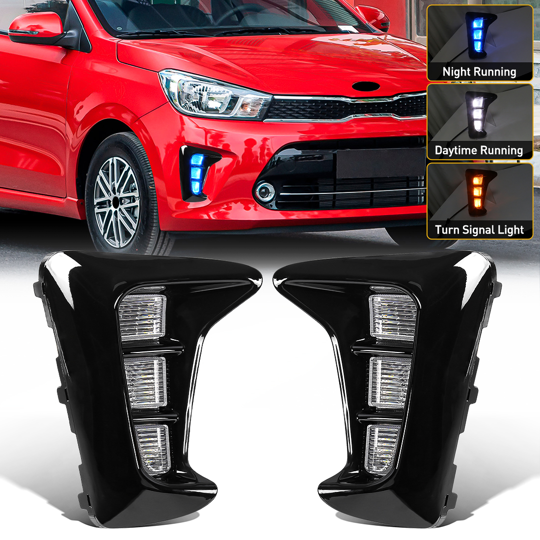 Running Gear Accessories - For Kia Pegas 2018 2019 Car