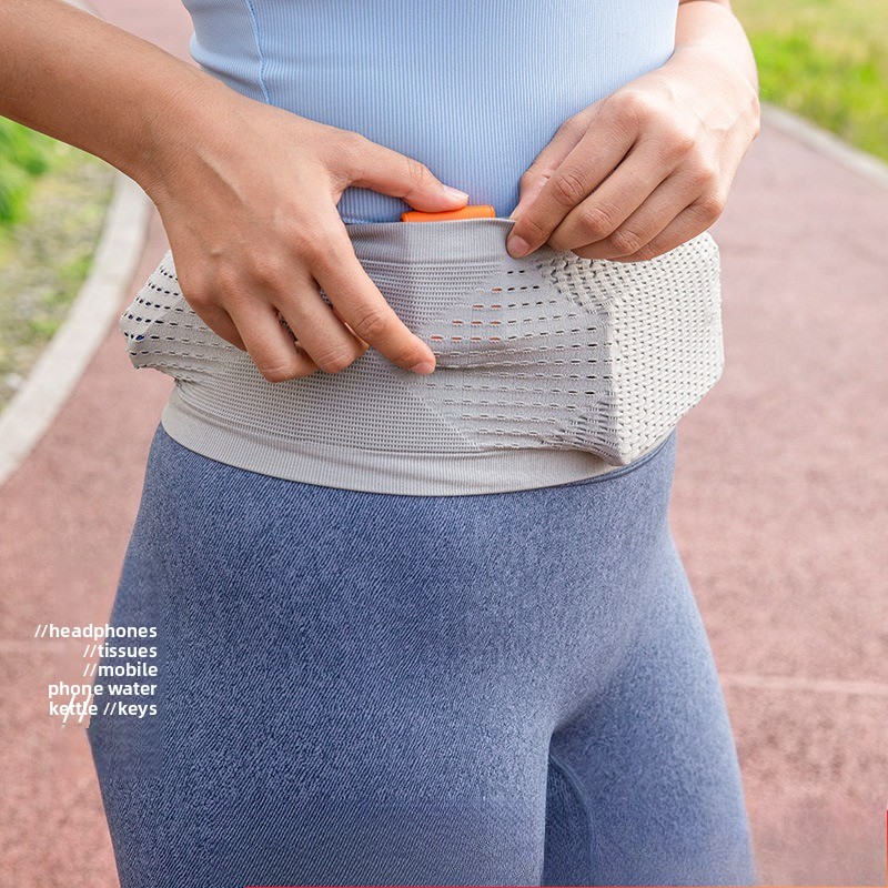 Running Zwift - Invisible Breathable Running Fanny Pack, Multifunctional