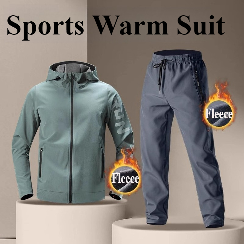 Men's Warm Fleece Sportswear S - Running Gear Outfit recensie en prijs