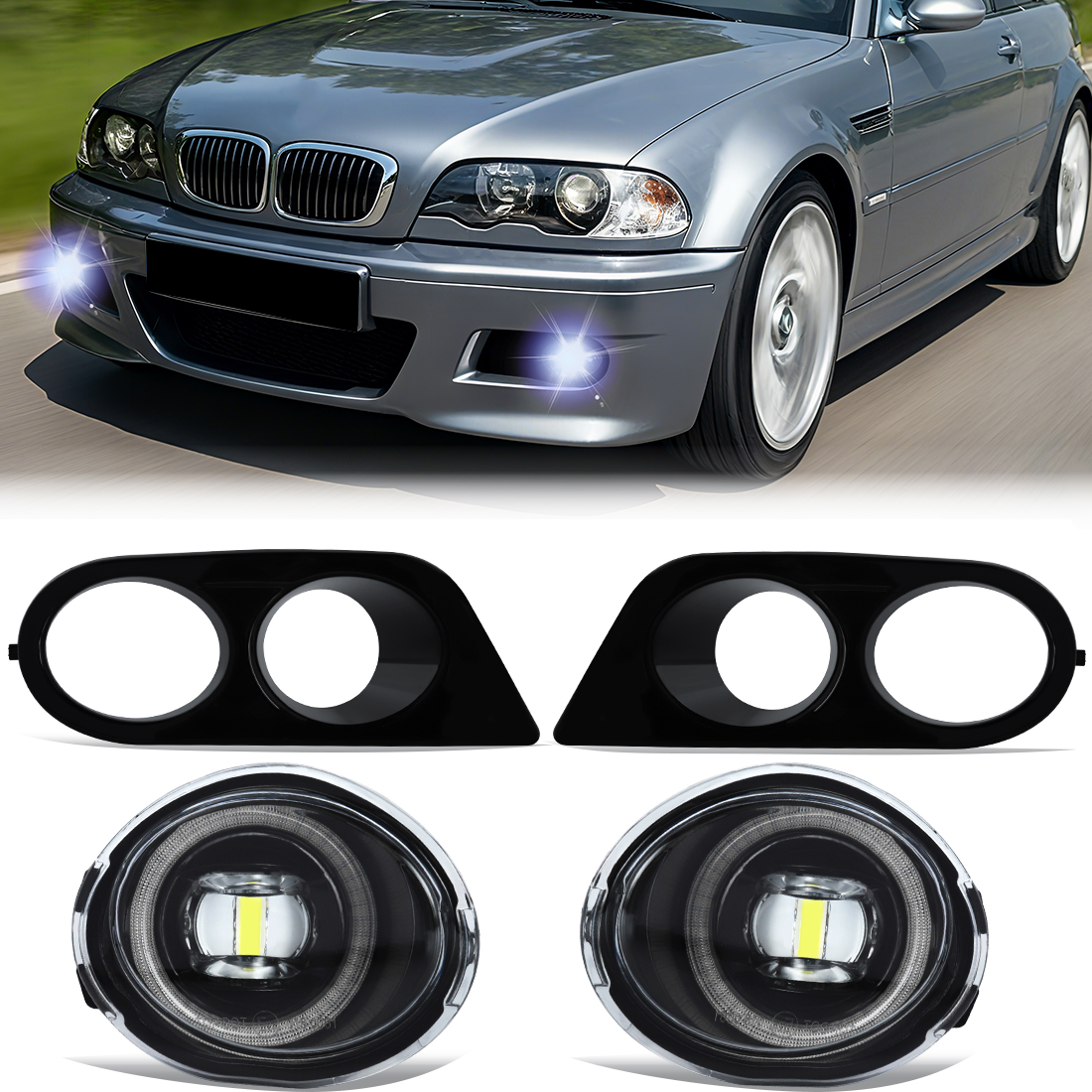 LED Fog Lamp Kit For BMW E39 2 - Running Gear Accessories recensie en prijs