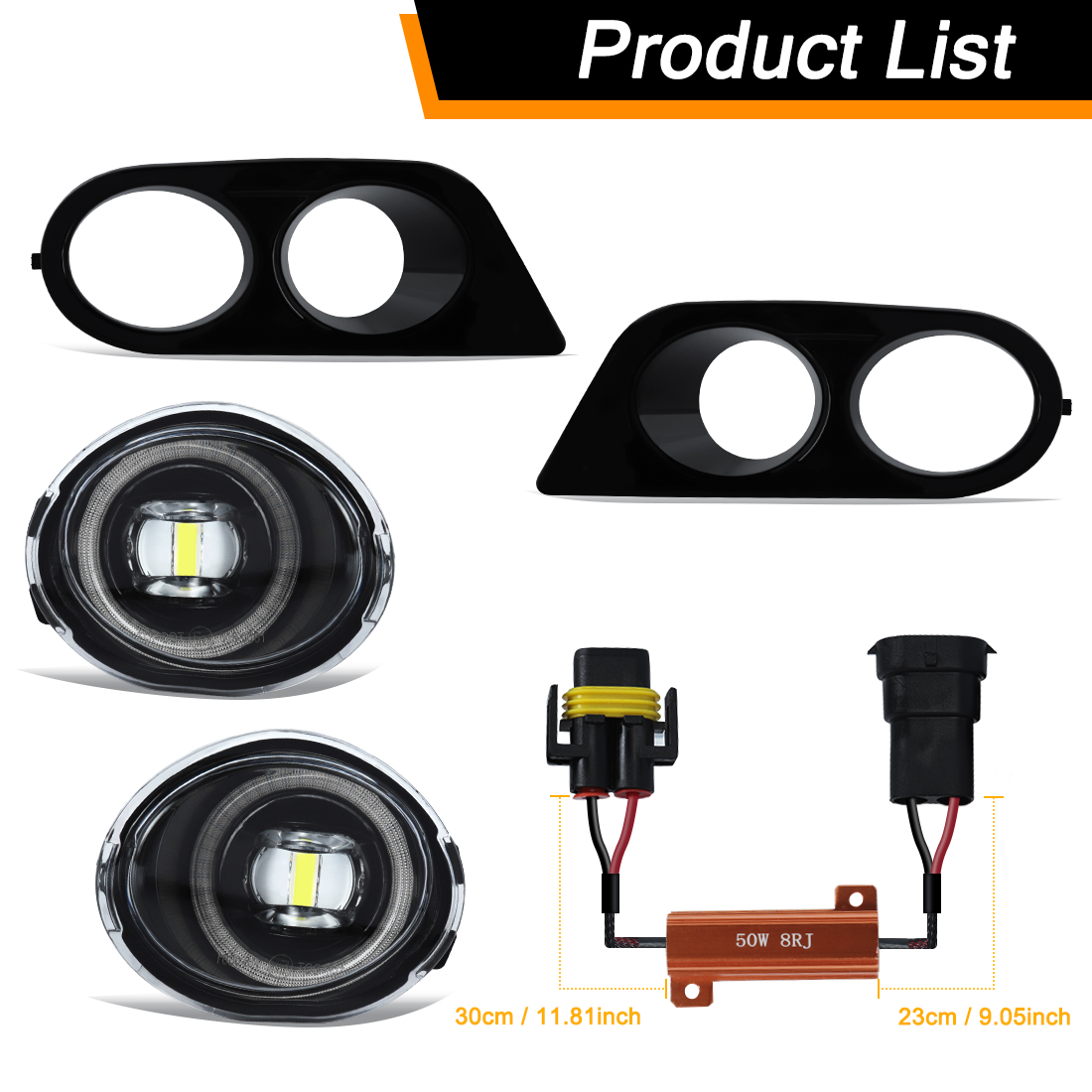 LED Fog Lamp Kit For BMW E39 2 - Running Gear Accessories recensie en prijs
