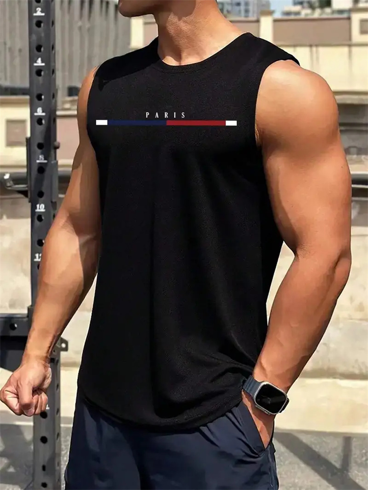 Summer new men's round neck ve - Running Gear Youth recensie en prijs