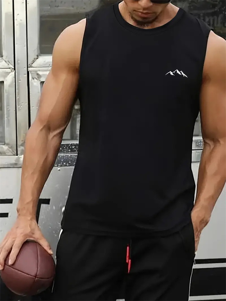 Summer new men's round neck ve - Running Gear Youth recensie en prijs