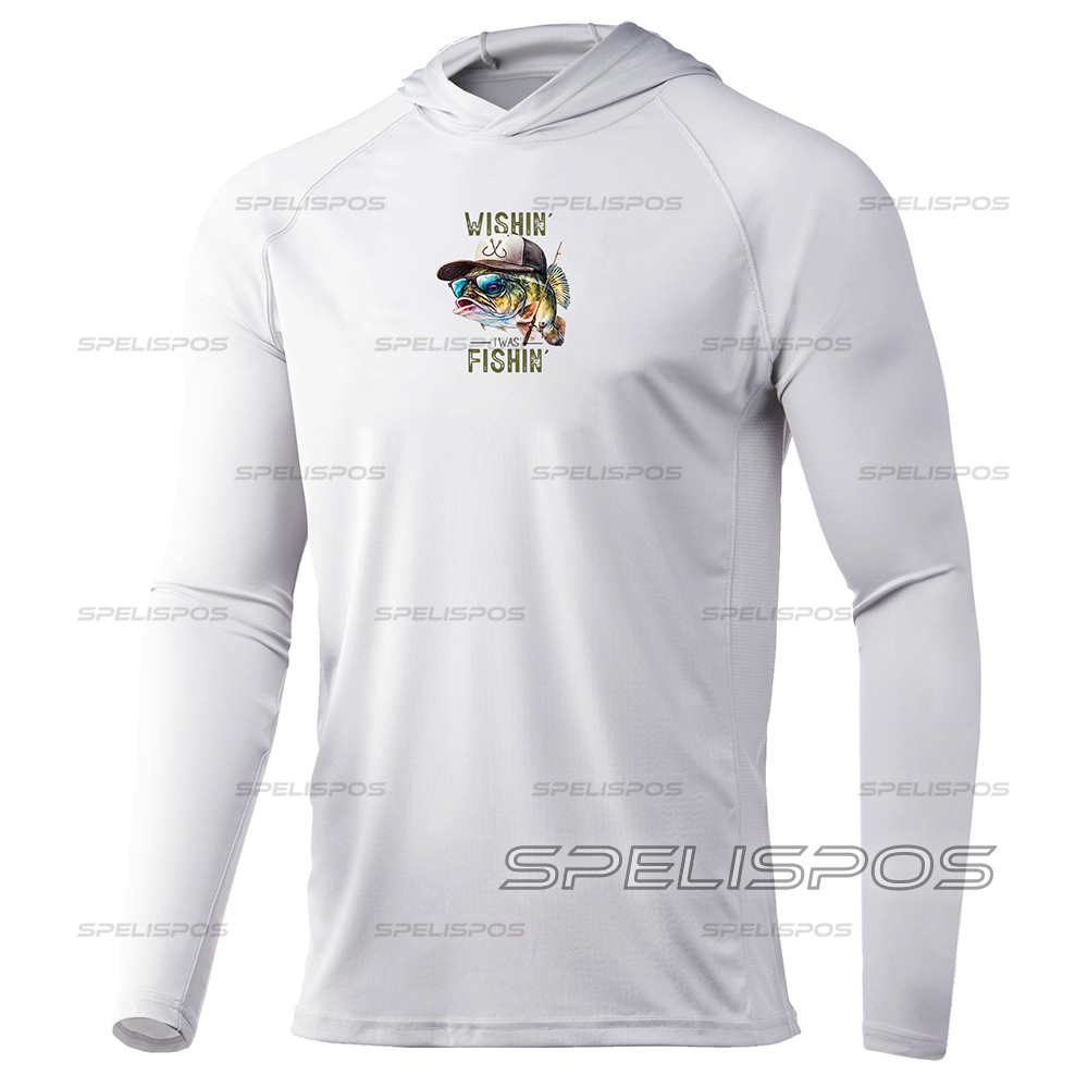 Fishing Hood White Long Sleeve - Running Gear Satisfy recensie en prijs