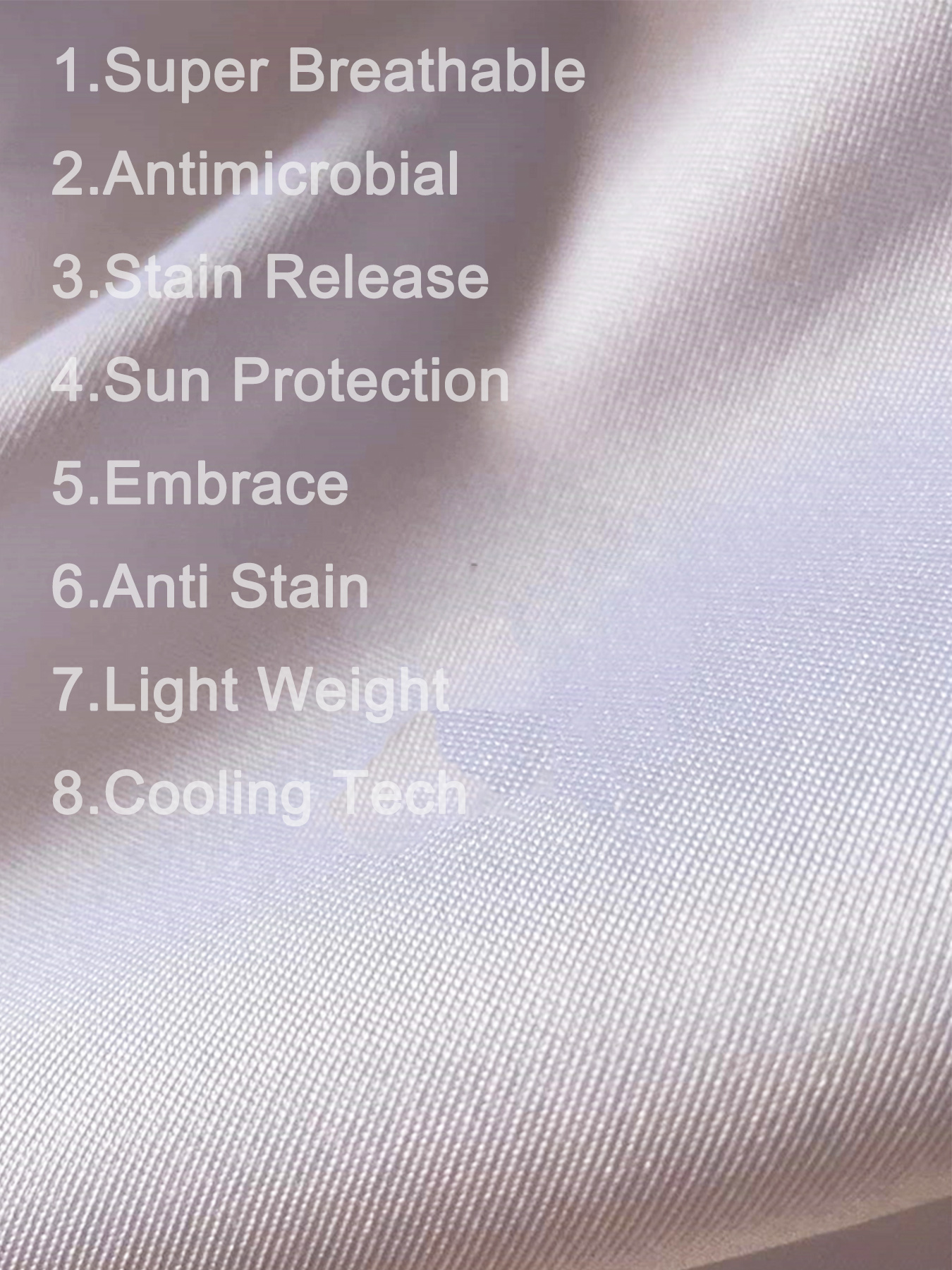 Fishing Hood White Long Sleeve - Running Gear Satisfy recensie en prijs