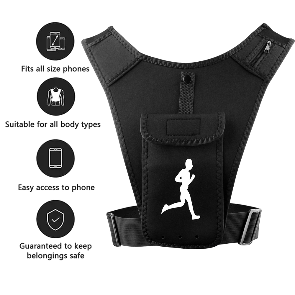 Adjustable Running Vest Phone  - Running Gear Satisfy recensie en prijs