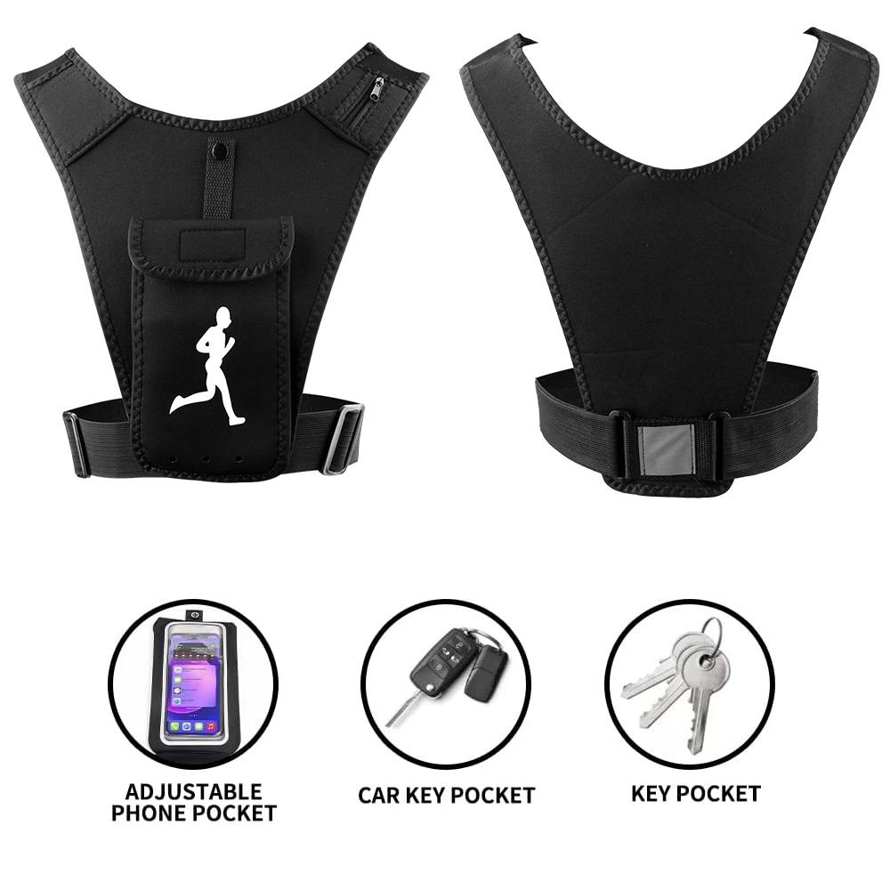 Adjustable Running Vest Phone  - Running Gear Satisfy recensie en prijs