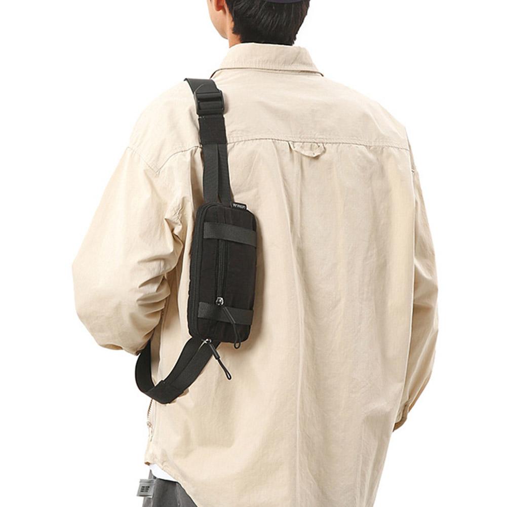 Chest Bag Pure Color Nylon Lig - Running Zwift recensie en prijs