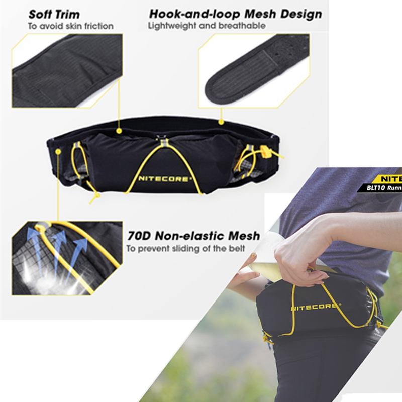 NITECORE BLT10 Running Waist B - Running Zwift recensie en prijs