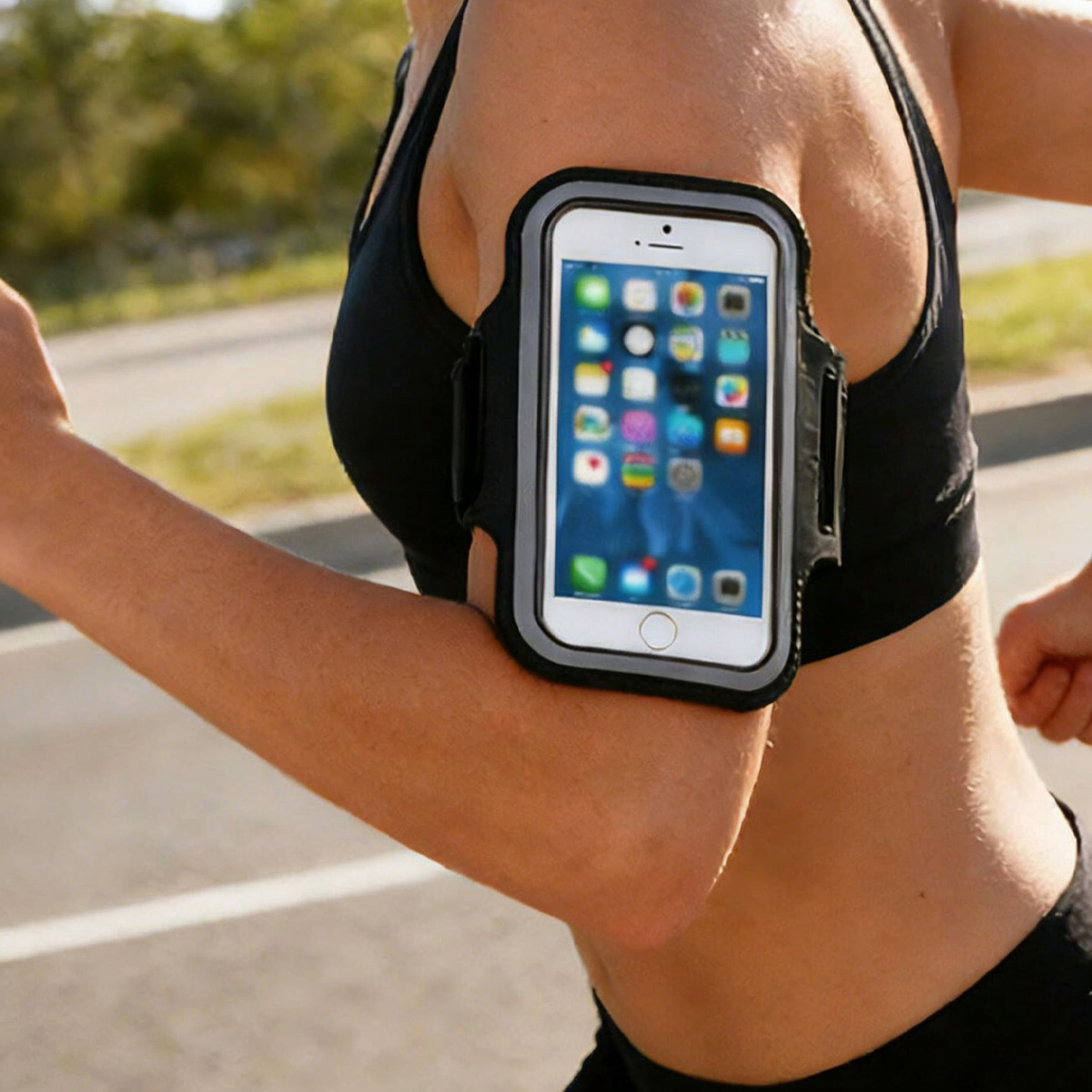 Mobile Phone Arm Sleeve Joggin - Running Gear Essentials recensie en prijs