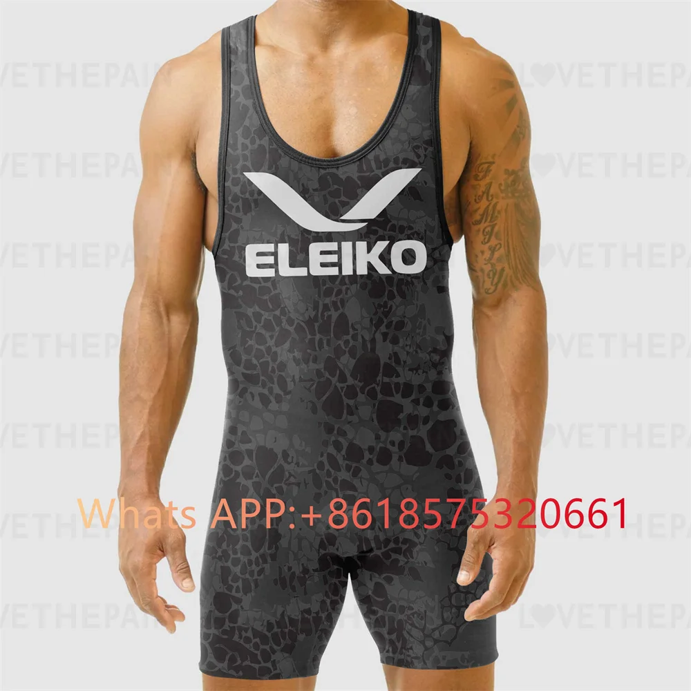 ELEIKO Mens Wrestling Singlet  - Running Gear Satisfy recensie en prijs