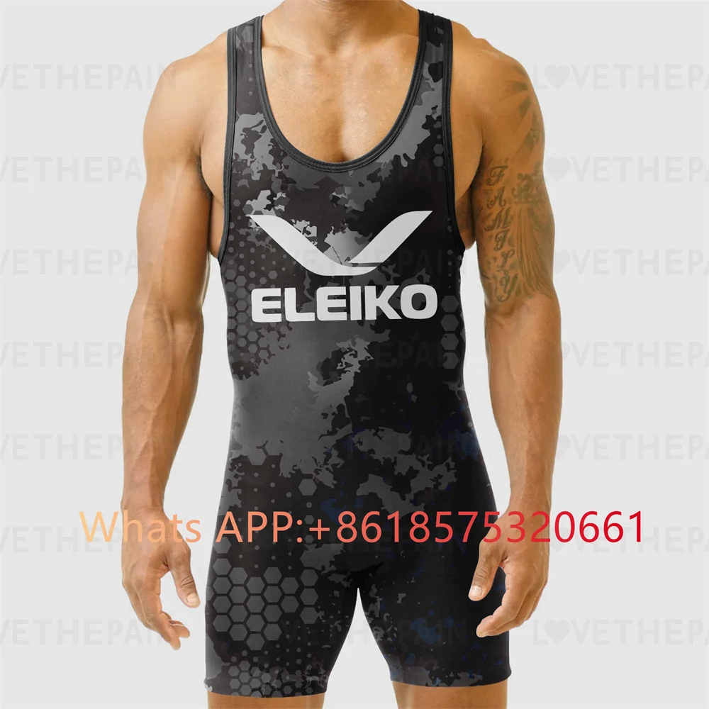 ELEIKO Mens Wrestling Singlet  - Running Gear Satisfy recensie en prijs