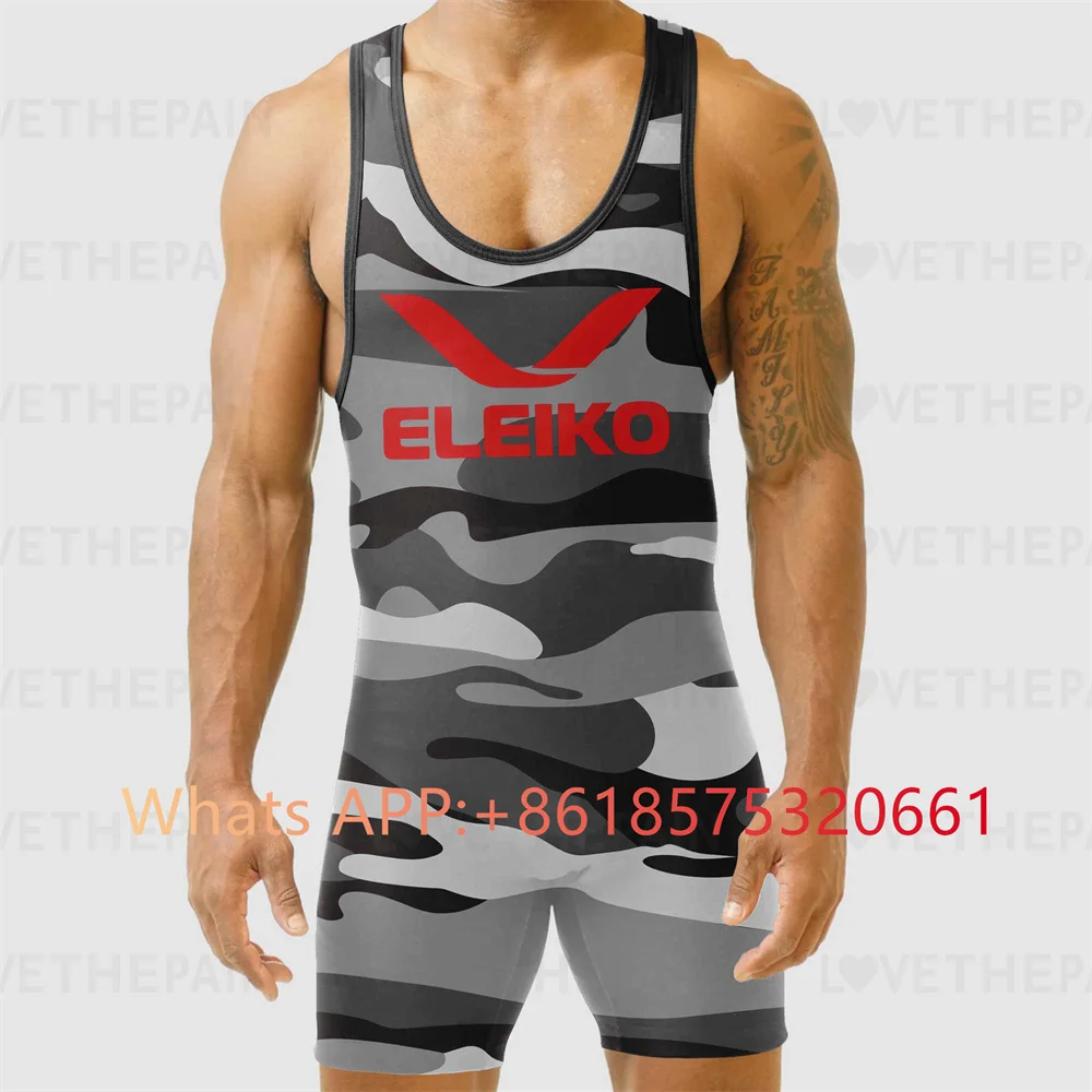 ELEIKO Mens Wrestling Singlet  - Running Gear Satisfy recensie en prijs