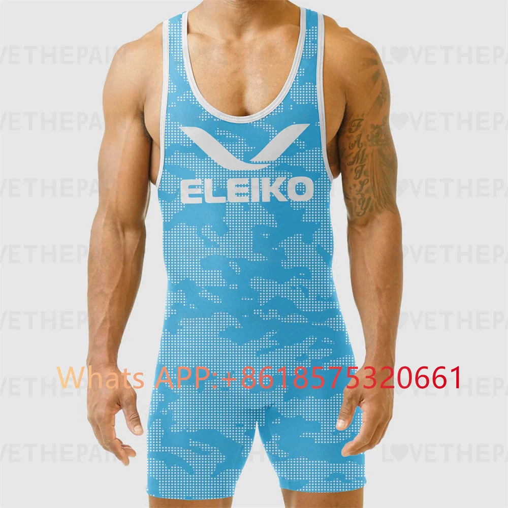 ELEIKO Mens Wrestling Singlet  - Running Gear Satisfy recensie en prijs