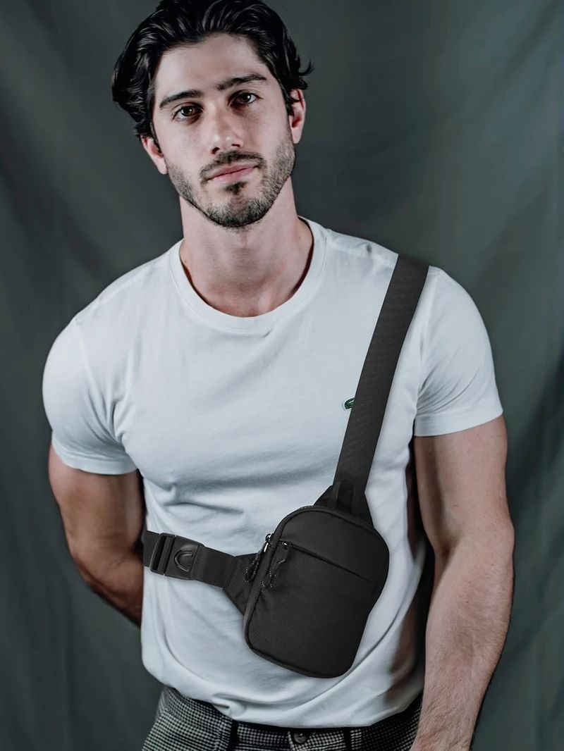 Casual Men Shoulder Chest Bag  - Running Gear Phone recensie en prijs