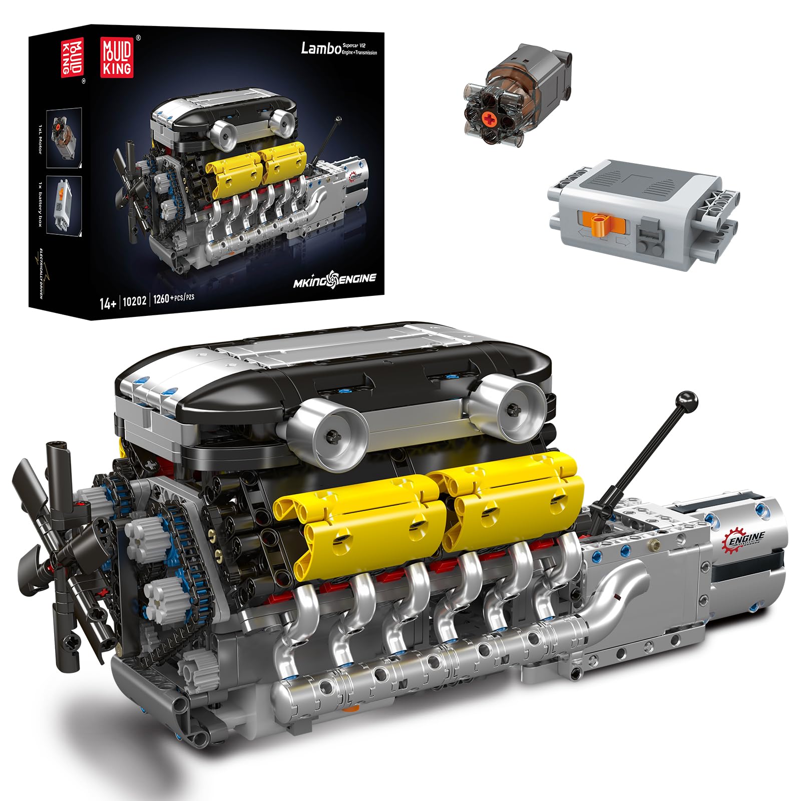 V12 Engine Model kit That Runs - Running Gear Engine recensie en prijs