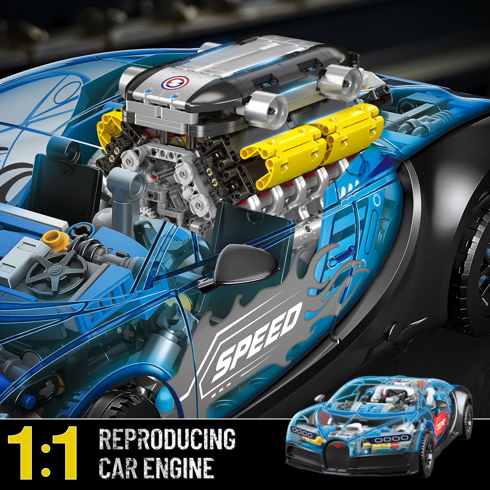 V12 Engine Model kit That Runs - Running Gear Engine recensie en prijs