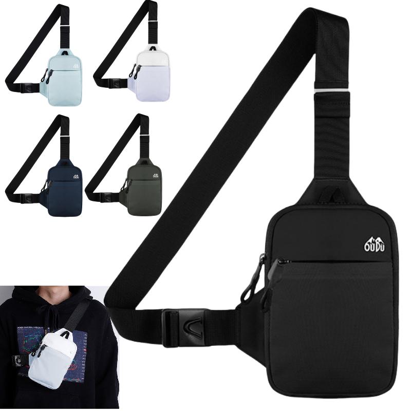 Casual Men Shoulder Chest Bag  - Running Gear Phone recensie en prijs