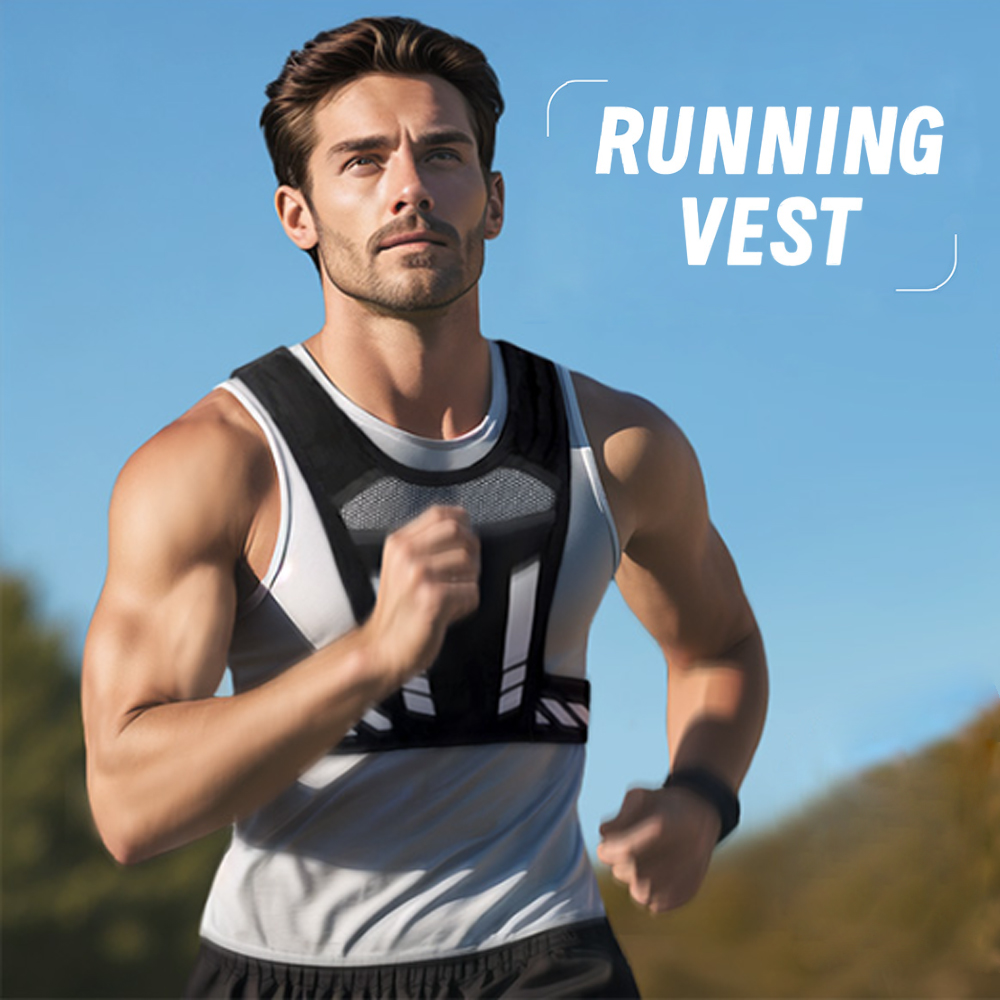 Reflective Running Vest with P - Running Gear Satisfy recensie en prijs