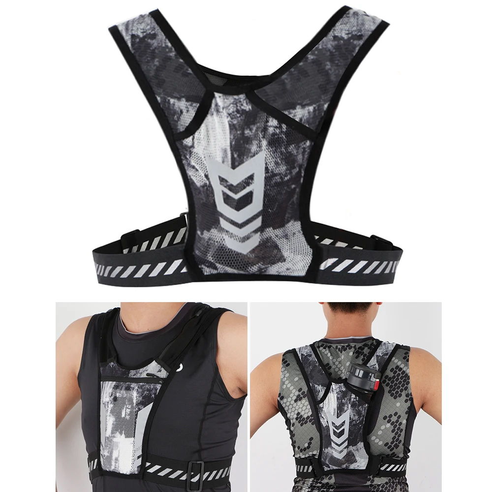 Reflective Running Vest with P - Running Gear Satisfy recensie en prijs