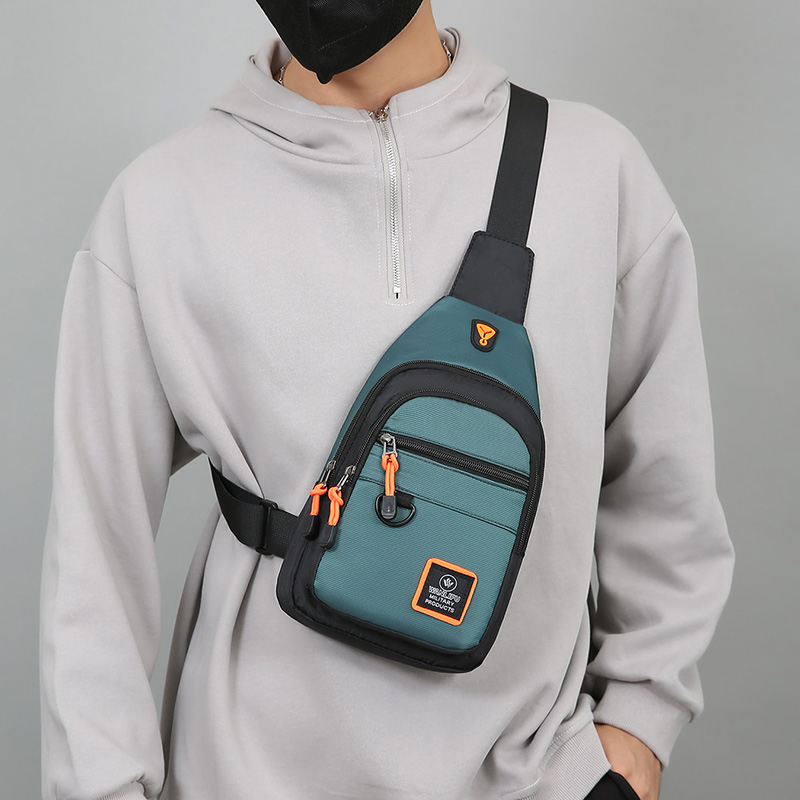 Casual Men Chest Bag Nylon Sma - Running Gear Phone recensie en prijs