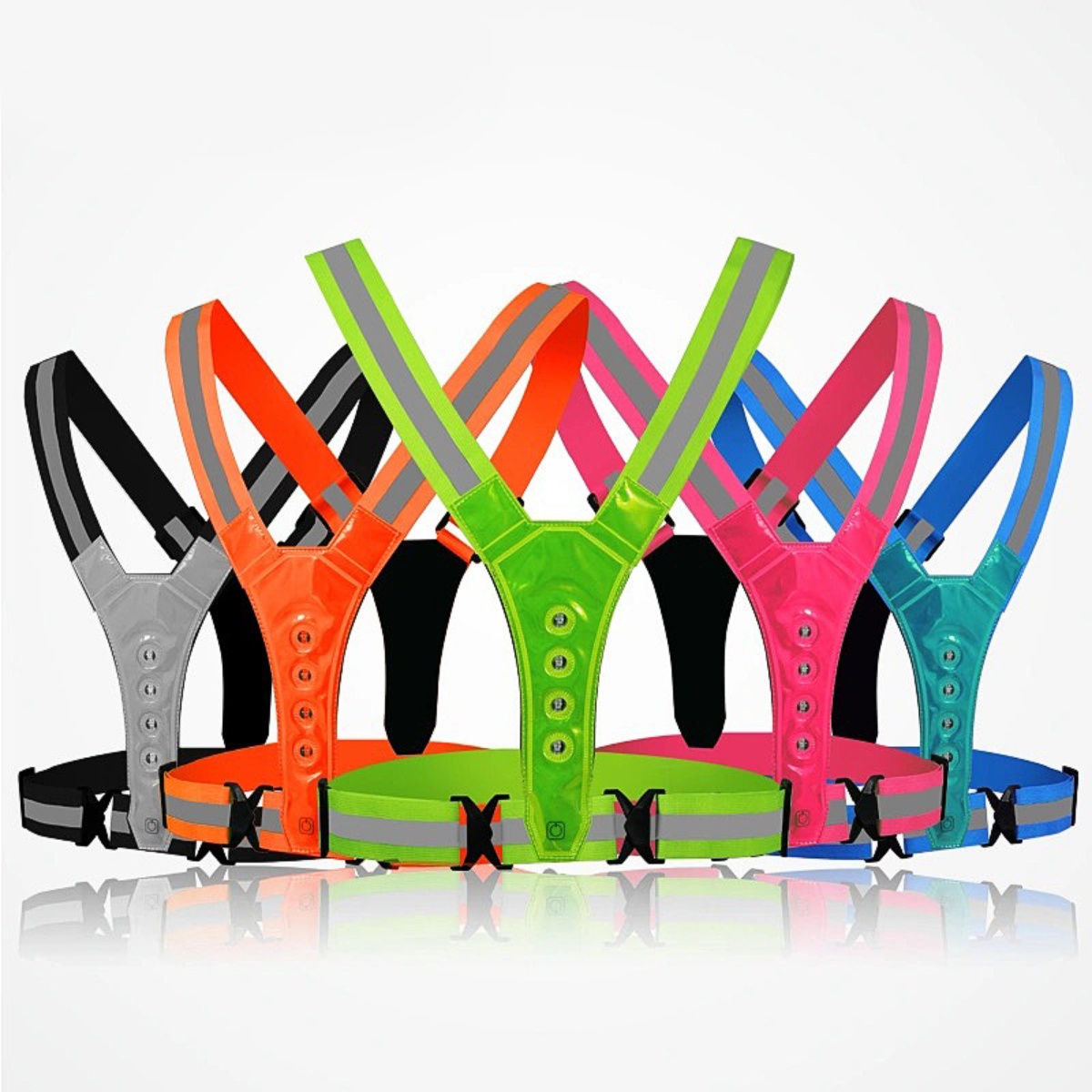 Adjustable LED Running & Cycli - Running Gear Satisfy recensie en prijs