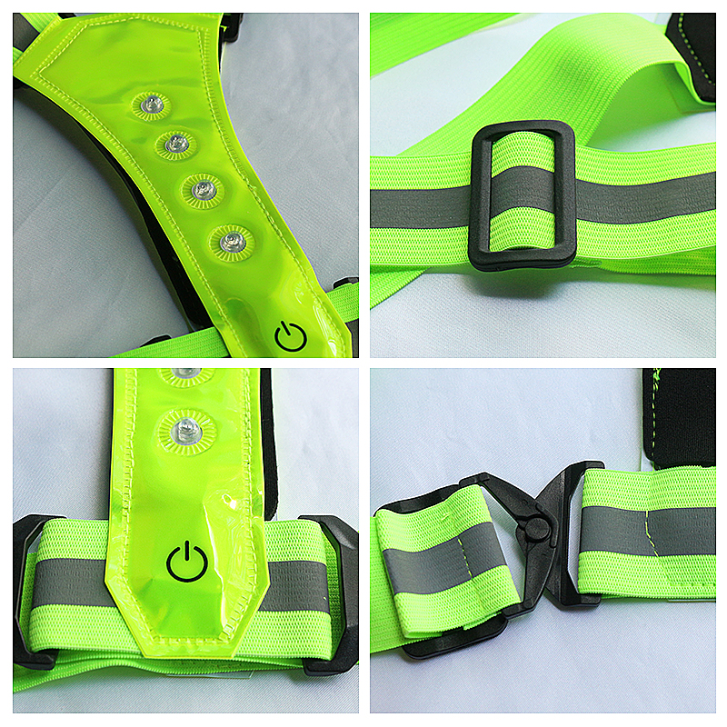 Adjustable LED Running & Cycli - Running Gear Satisfy recensie en prijs