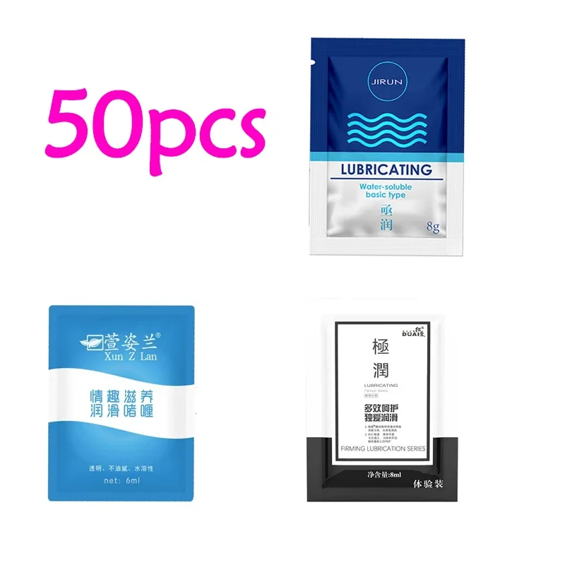 50Pcs Water Based Intimate Lub - Energy Gel Pack recensie en prijs