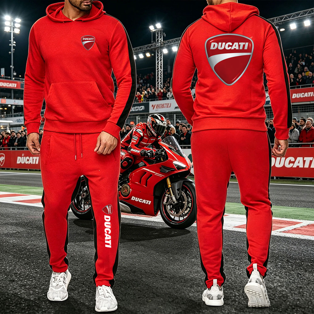 2026 Men Tracksuit  Ducati mot - Running Gear Motor recensie en prijs