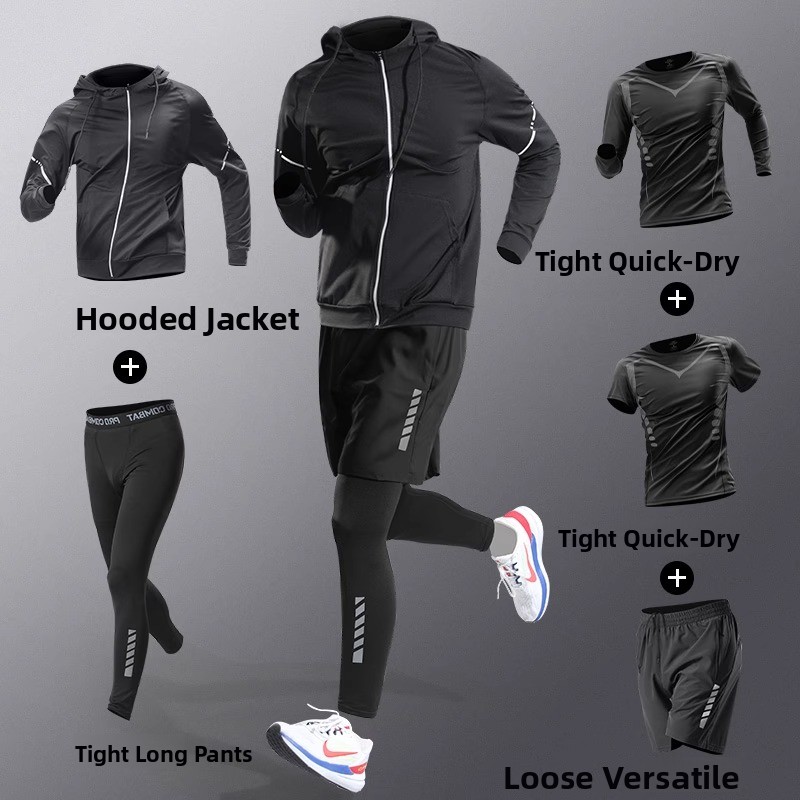 Men's Running Set Qui Dry Spor - Running Gear Outfit recensie en prijs