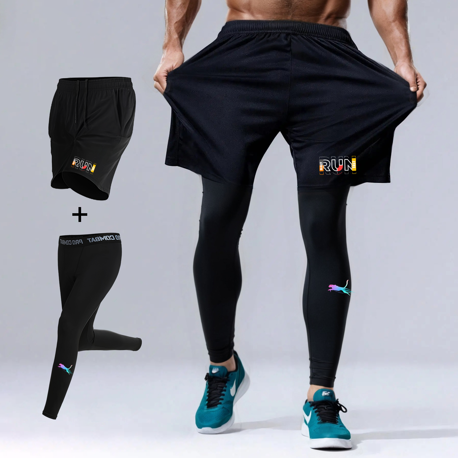 Men's 2 Piece Running Set Quic - Trail Running Gaiter recensie en prijs