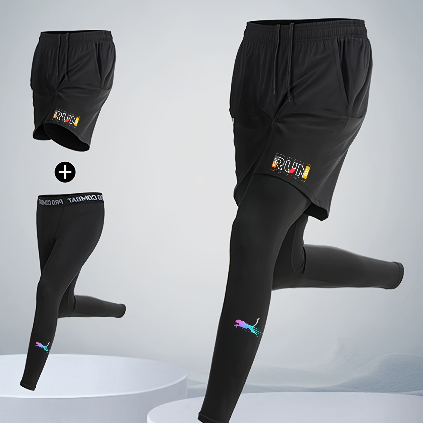 Men's 2 Piece Running Set Quic - Trail Running Gaiter recensie en prijs