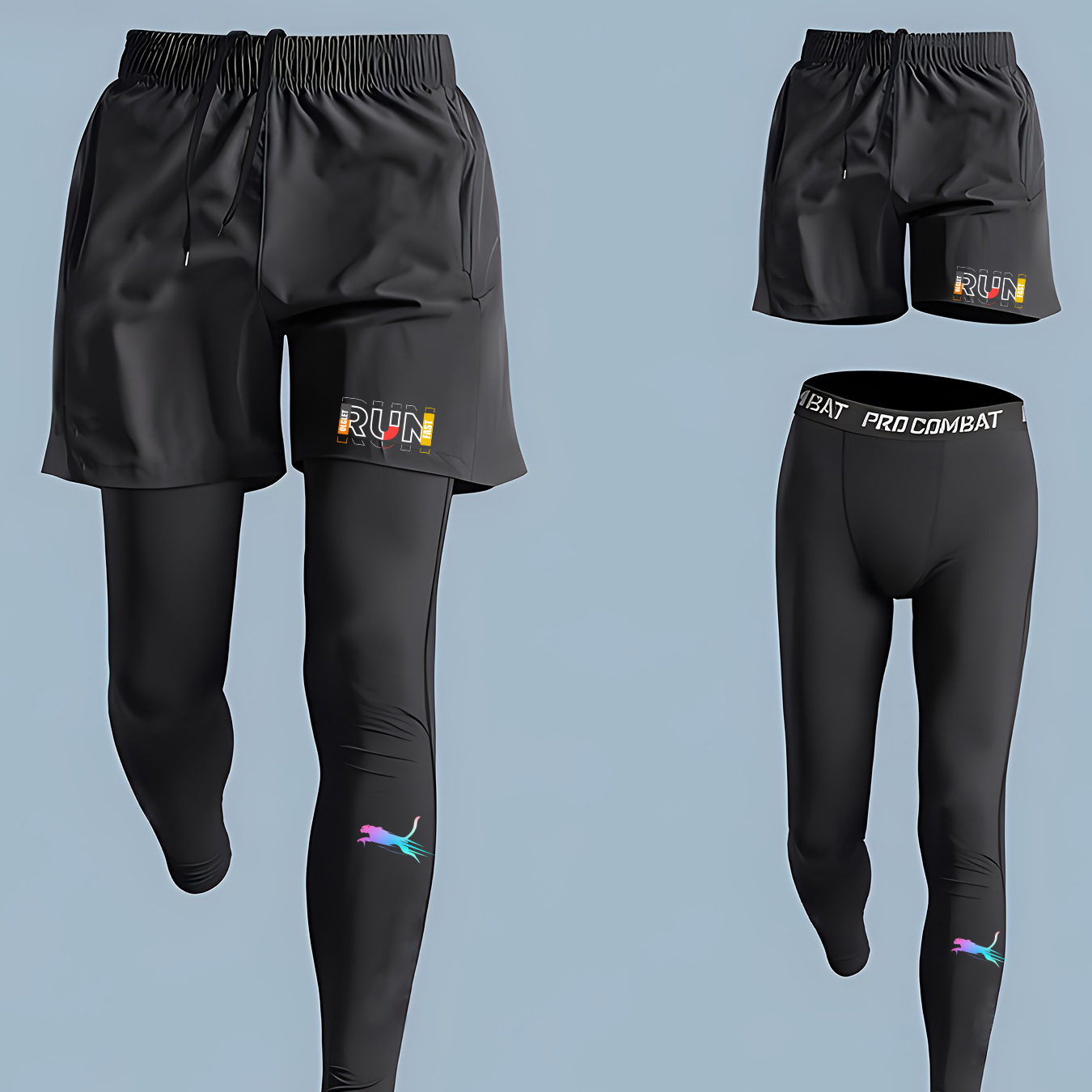 Men's 2 Piece Running Set Quic - Trail Running Gaiter recensie en prijs