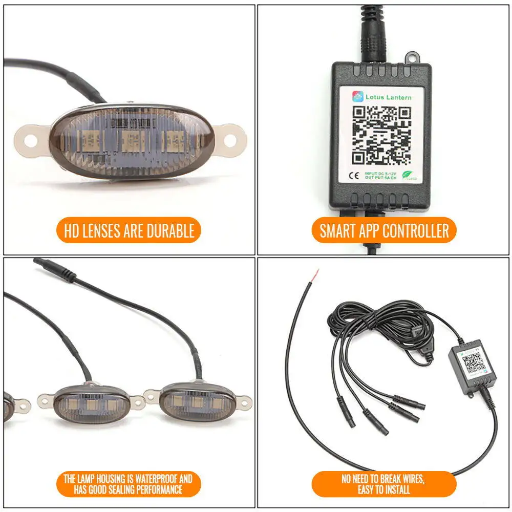 Led Car Front Grille Lighting  - Running Gear Accessories recensie en prijs