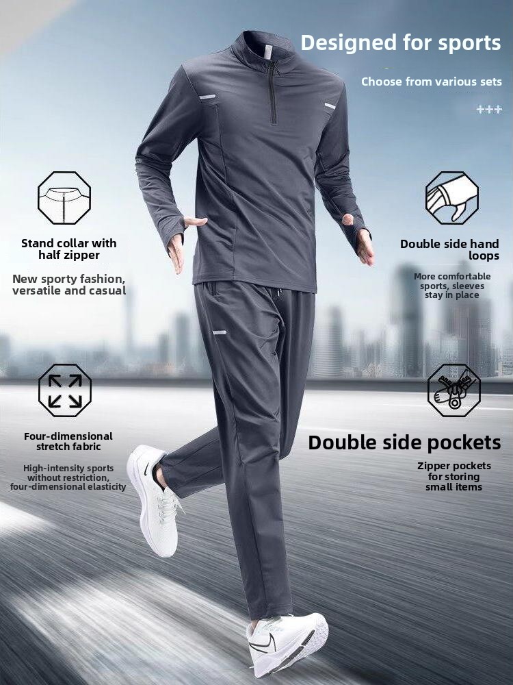 Men's Running Sport Suit Long  - Running Gear Youth recensie en prijs