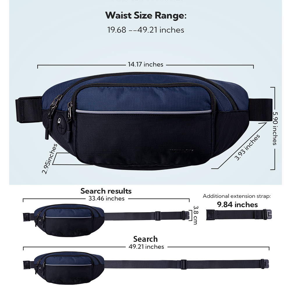 WATERFLY Fanny Pack Waist Bag  - Running Zwift recensie en prijs