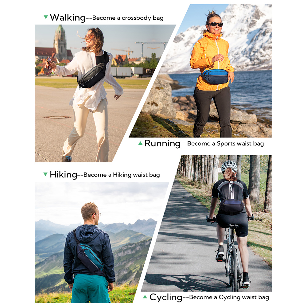 WATERFLY Fanny Pack Waist Bag  - Running Zwift recensie en prijs