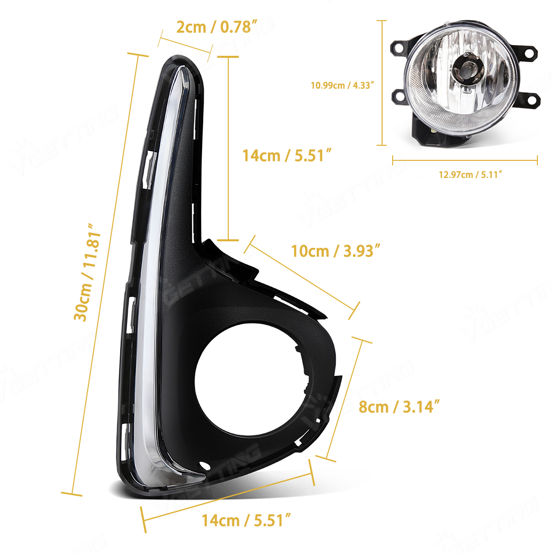 For Toyota Vitz Yaris 2018 201 - Running Gear Accessories recensie en prijs