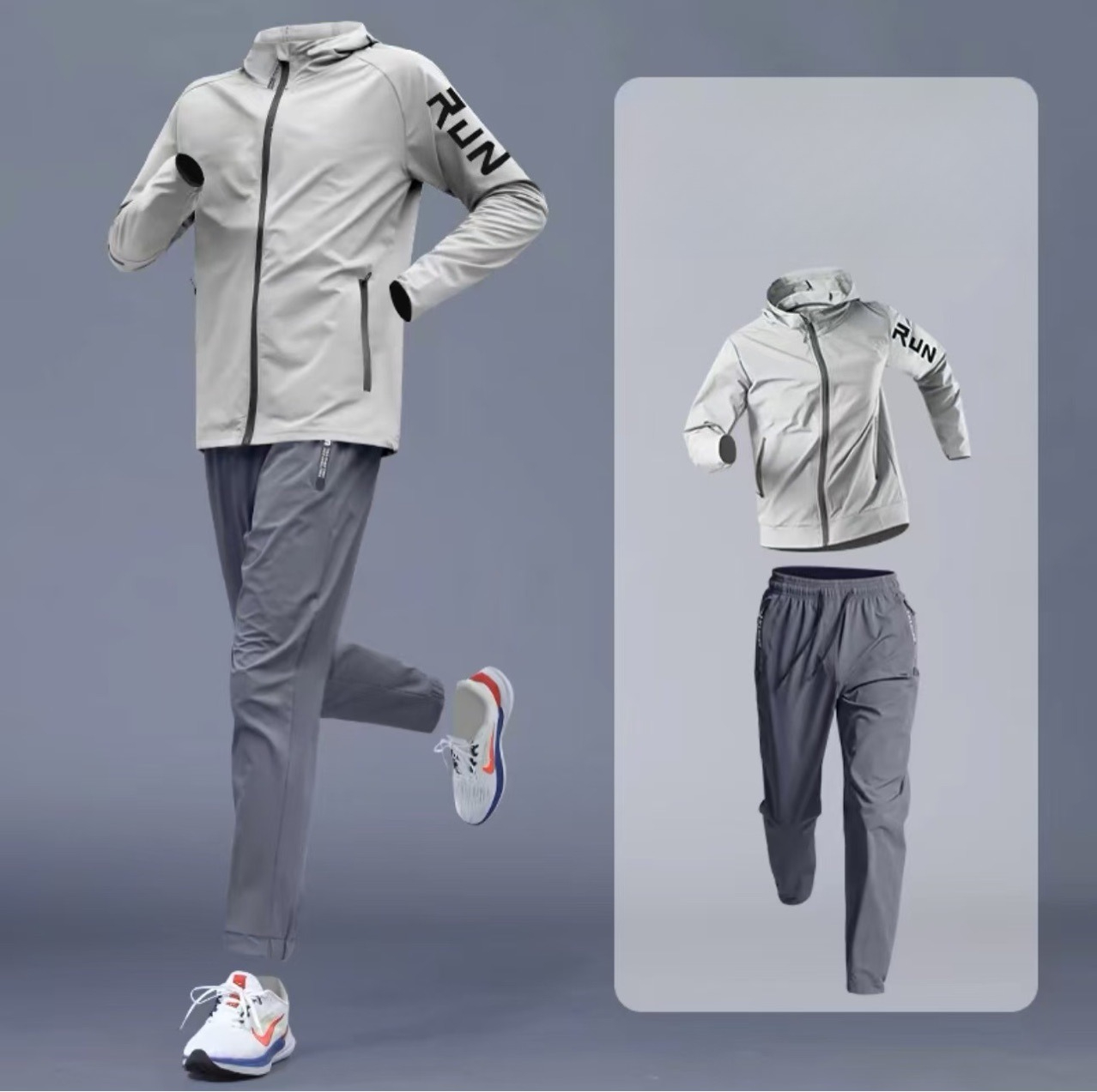 Men's Sportswear Running Set w - Running Gear Outfit recensie en prijs