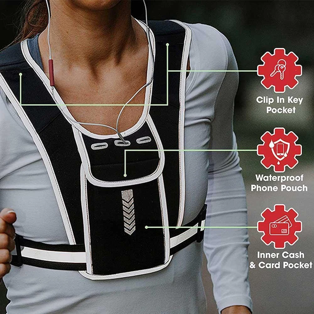 Running Vest Phone Holder for  - Running Gear Satisfy recensie en prijs