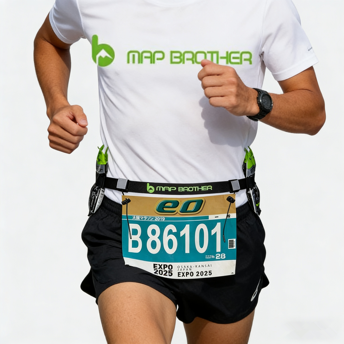 MAP BROTHER Unisex Running Rac - Running Gear Motor recensie en prijs