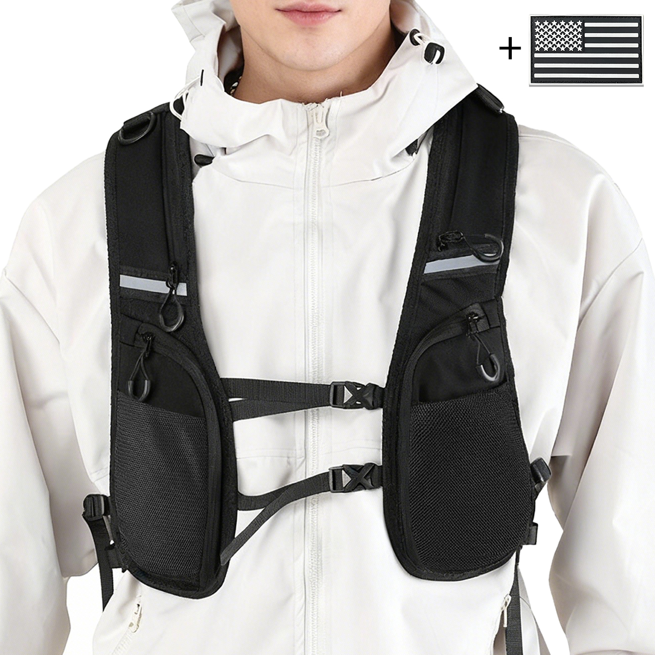 Lightweight Reflective Vest Sa - Running Gear Satisfy recensie en prijs