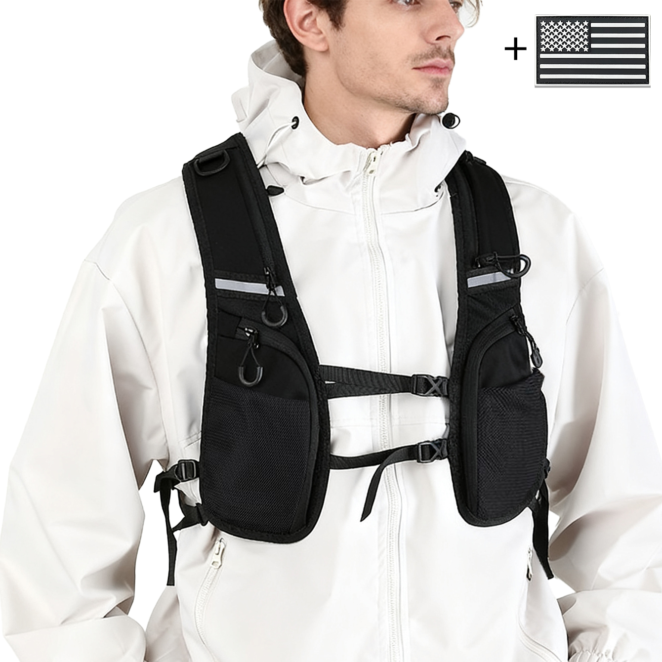 Lightweight Reflective Vest Sa - Running Gear Satisfy recensie en prijs